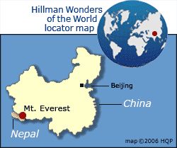 Mount Everest Map