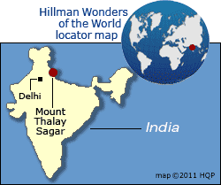 Mount Thalay Sagar Map