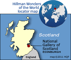 National Gallery of Scotland Map