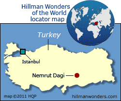 Nemrut Dagi Map