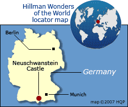 Neuschwanstein Castle Map