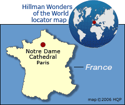Notre Dame Cathedral Map