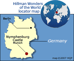 Nymphenburg Castle Map