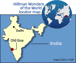 Old Goa Map