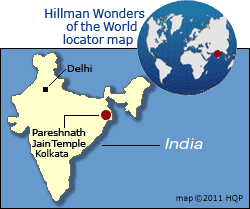 Pareshnath Jain Temple Map