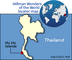 Phi Phi Islands Map