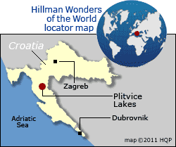 Plitvice Lakes Map