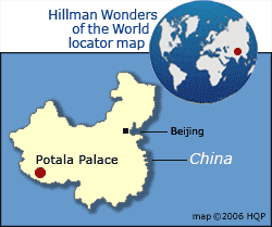 Potala Palace Map