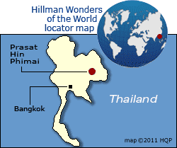 Prasat Hin Phimai Map