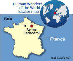Reims Cathedral Map