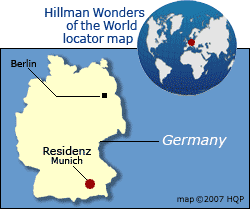 Residenz of Munich Map