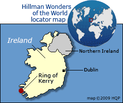 Ring of Kerry Map