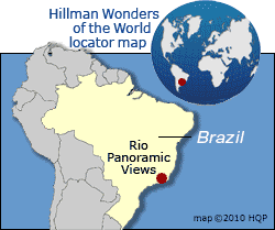 Rio Panoramic Views Map