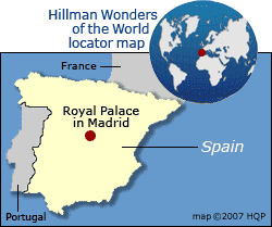 Royal Palace Madrid Map