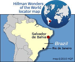 Salvador de Bahia Map