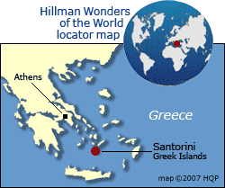 Santorini Map