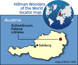 Schonbrunn Palace Map