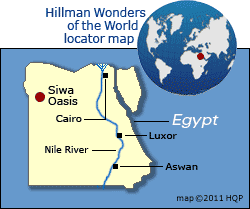 Siwa Oasis Map