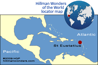 St Eustatius Map