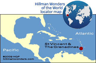 St Vincent & The Grenadines Map