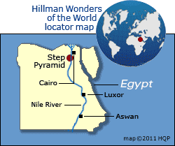Step Pyramid of Djoser Map