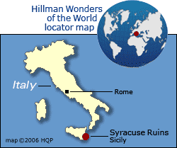 Syracuse Ortygia Map