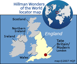 Tate Britain/Modern Map