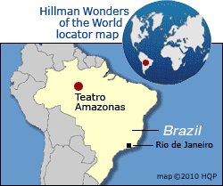 Teatro Amazonas Map