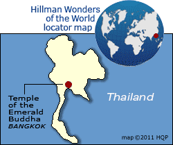 Temple Emerald Buddha Map