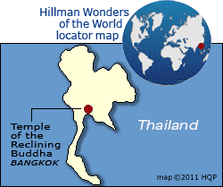 Temple Reclining Buddha Map