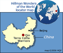 Terra Cotta Warriors Map