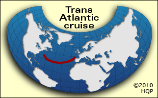 Transatlantic Map