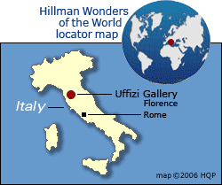 Uffizi Gallery Map