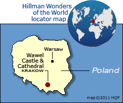 Wawel Castle & Cathedral Map