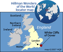 White Cliffs of Dover Map
