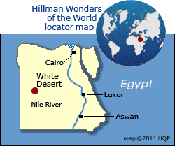 White Desert Map