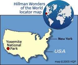 Yosemite National Park Map